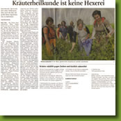 Zeitungsartikel im Tölzer Kurier- August 2007