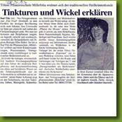 Zeitungsartikel im Gelben Blatt - Mai 2005