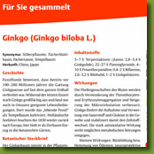 Ginkgo-Artikel in der Deutschen Heilpraktiker Zeitschrift, Juni 2009