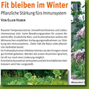 Fit im Winter-Artikel im Magazin Schöner Bayerischer Wald 11/2013